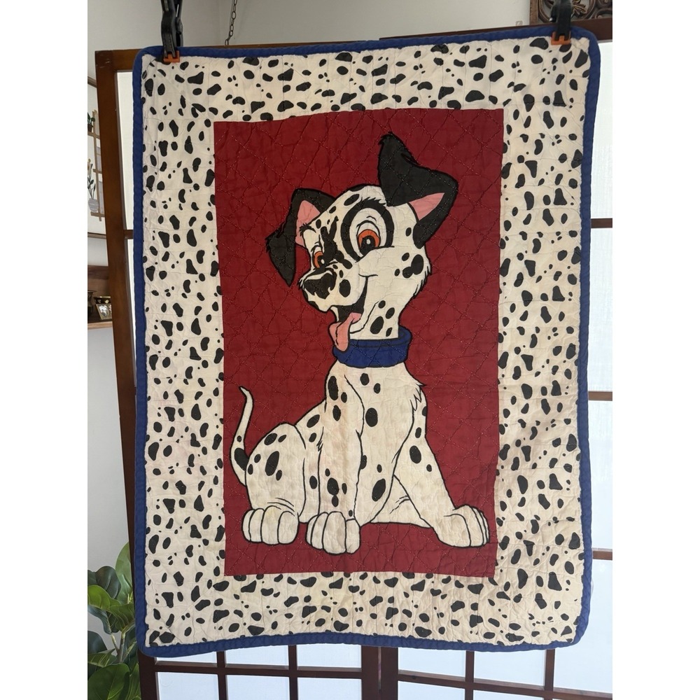 101 Dalmatians Vintage Toddler/Infant Crib Lightweight Comforter Wall‎ Tapestry